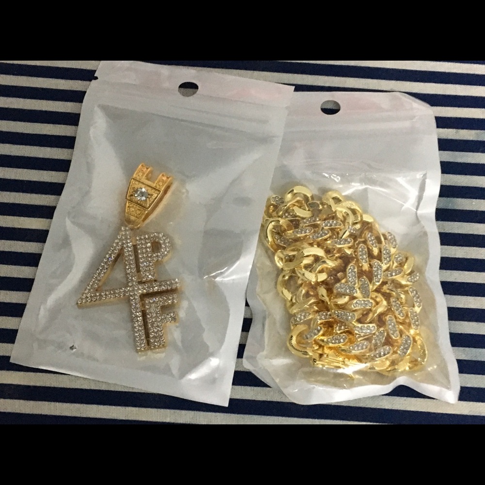 Bling Pendant and 22” Chain 4PF  - Proceeds Benefit Charity